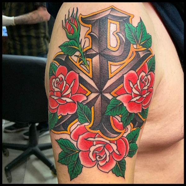 60 Chi Rho Tattoos that Tell a Story of Faith