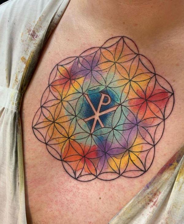 60 Chi Rho Tattoos that Tell a Story of Faith