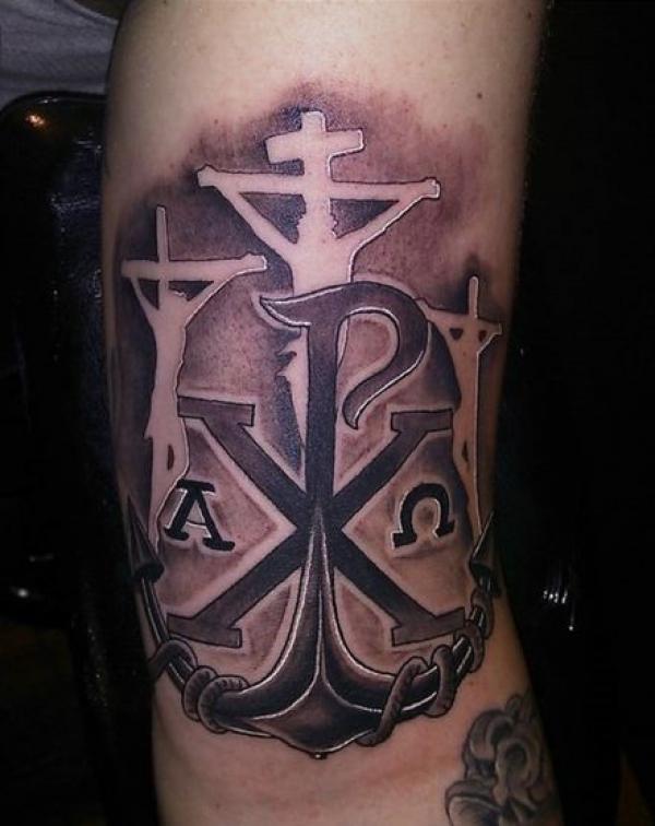 60 Chi Rho Tattoos that Tell a Story of Faith