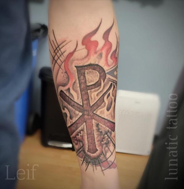 60 Chi Rho Tattoos that Tell a Story of Faith