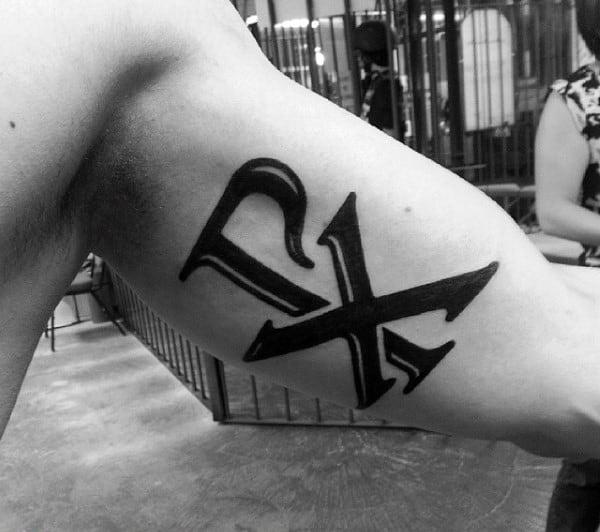 60 Chi Rho Tattoos that Tell a Story of Faith