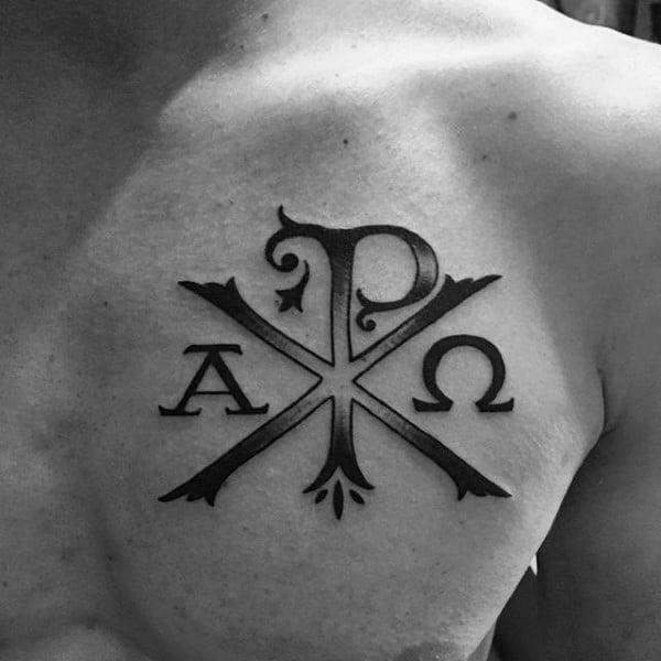 60 Chi Rho Tattoos that Tell a Story of Faith