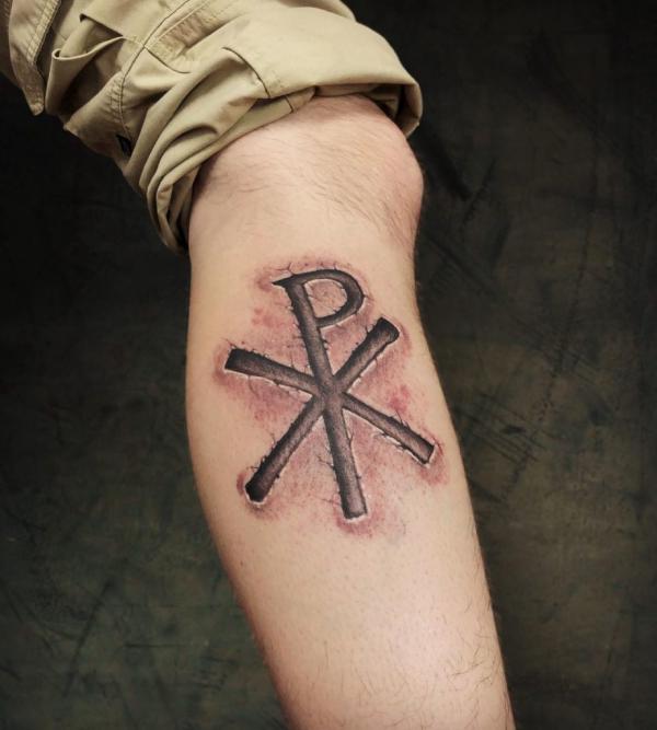 60 Chi Rho Tattoos that Tell a Story of Faith