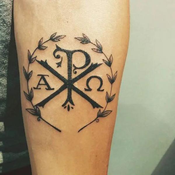 60 Chi Rho Tattoos that Tell a Story of Faith