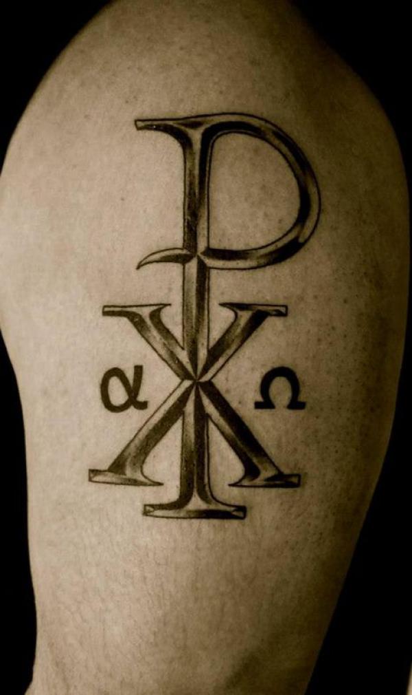 60 Chi Rho Tattoos that Tell a Story of Faith