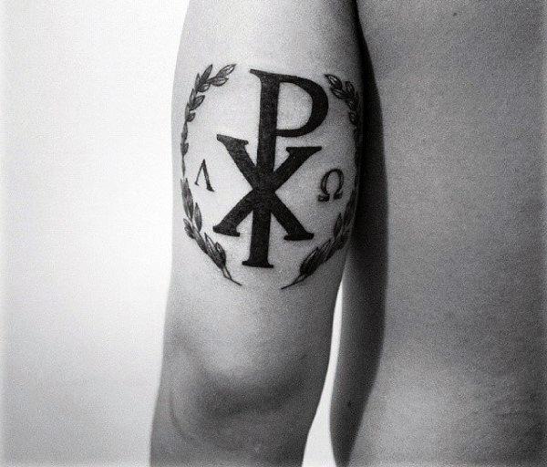 60 Chi Rho Tattoos that Tell a Story of Faith