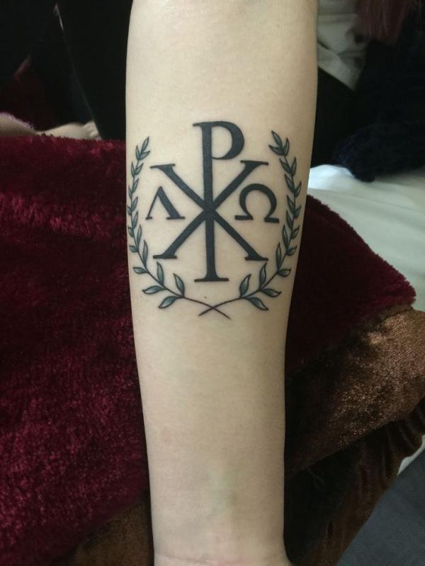 60 Chi Rho Tattoos that Tell a Story of Faith