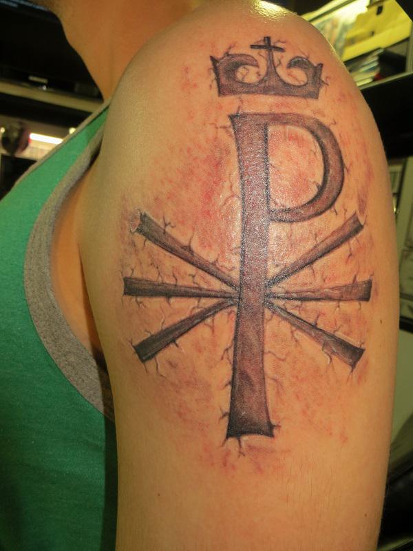60 Chi Rho Tattoos that Tell a Story of Faith
