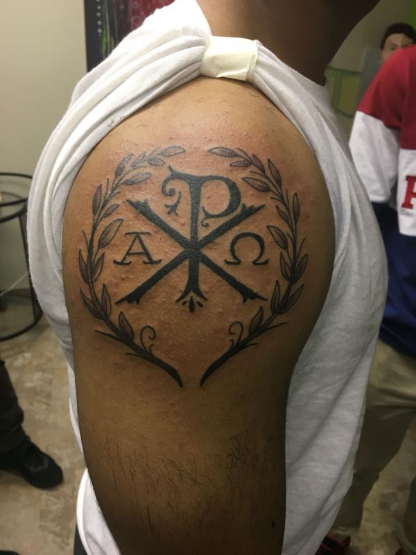 60 Chi Rho Tattoos that Tell a Story of Faith