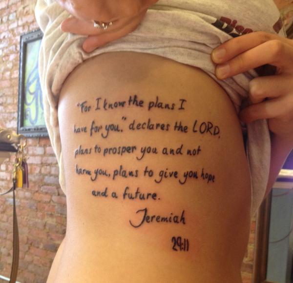 140 Bible Verse Tattoos and Their Meanings