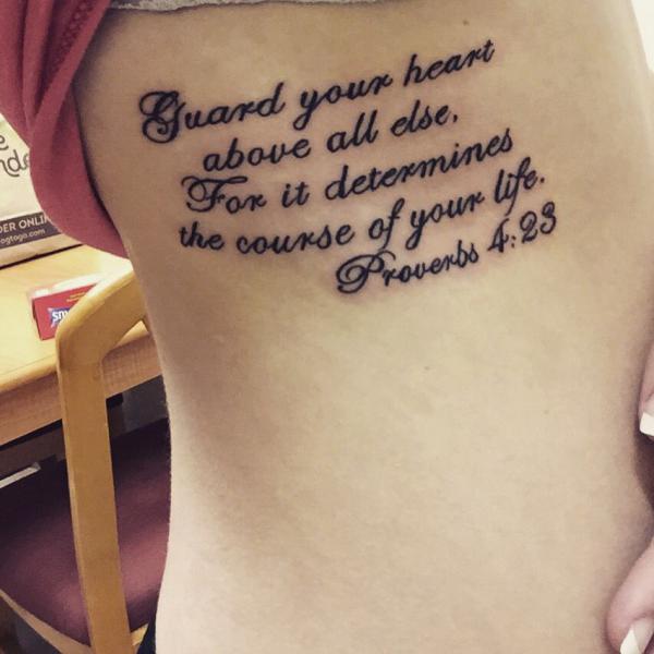 140 Bible Verse Tattoos and Their Meanings