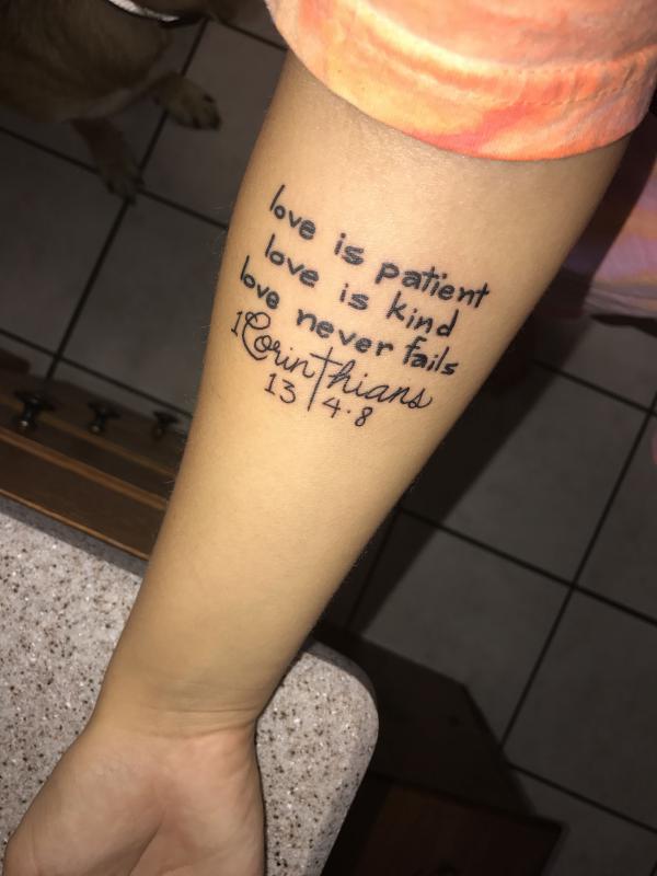 140 Bible Verse Tattoos and Their Meanings