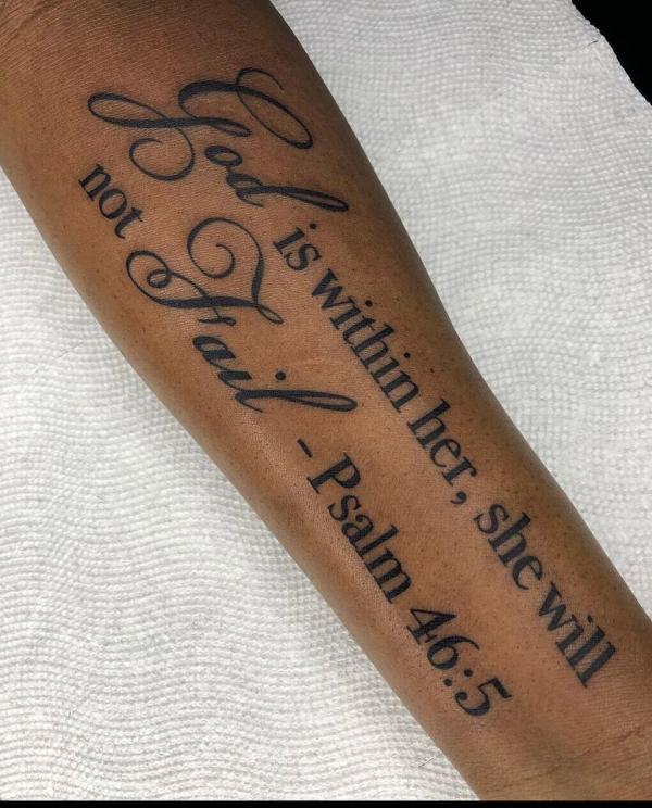 140 Bible Verse Tattoos and Their Meanings