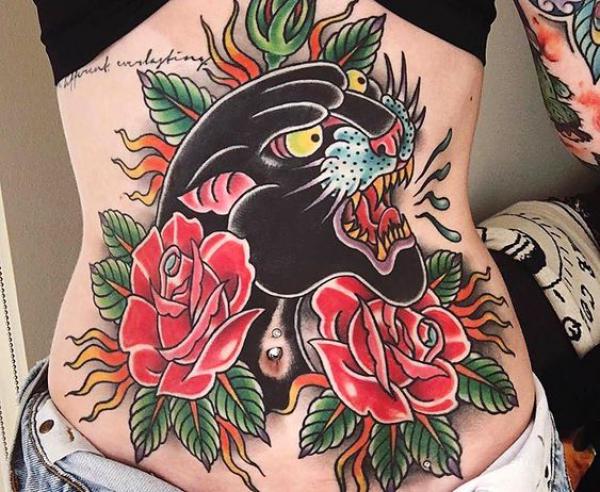 140 Meaningful Stomach Tattoos for Women
