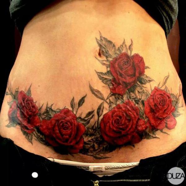 140 Meaningful Stomach Tattoos for Women