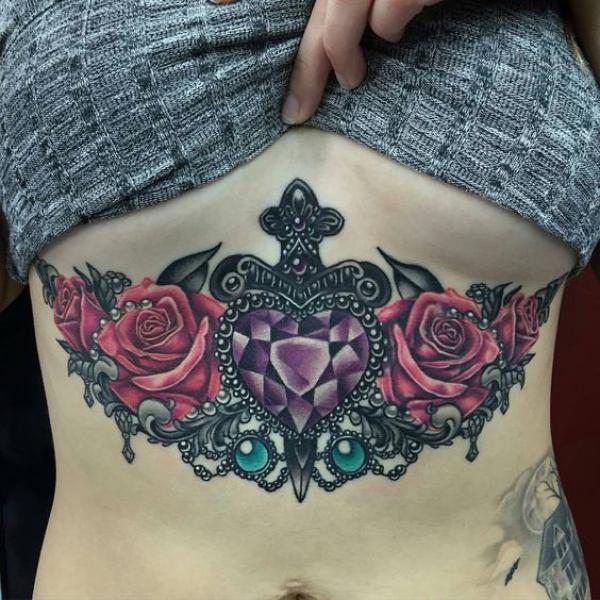 140 Meaningful Stomach Tattoos for Women