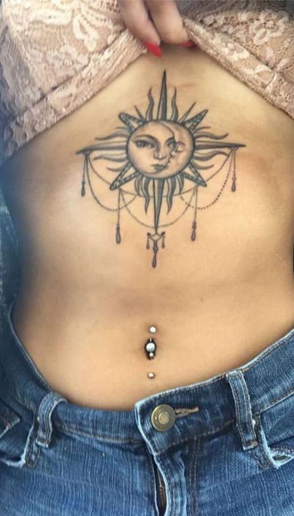 140 Meaningful Stomach Tattoos for Women