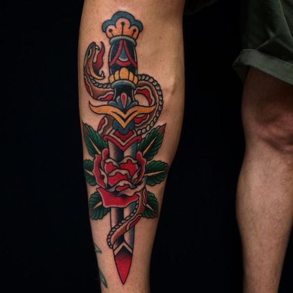 70 Rose and Snake Tattoo Designs with Meaning