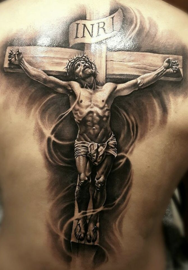 50 Meaningful Cross Tattoos with Jesus