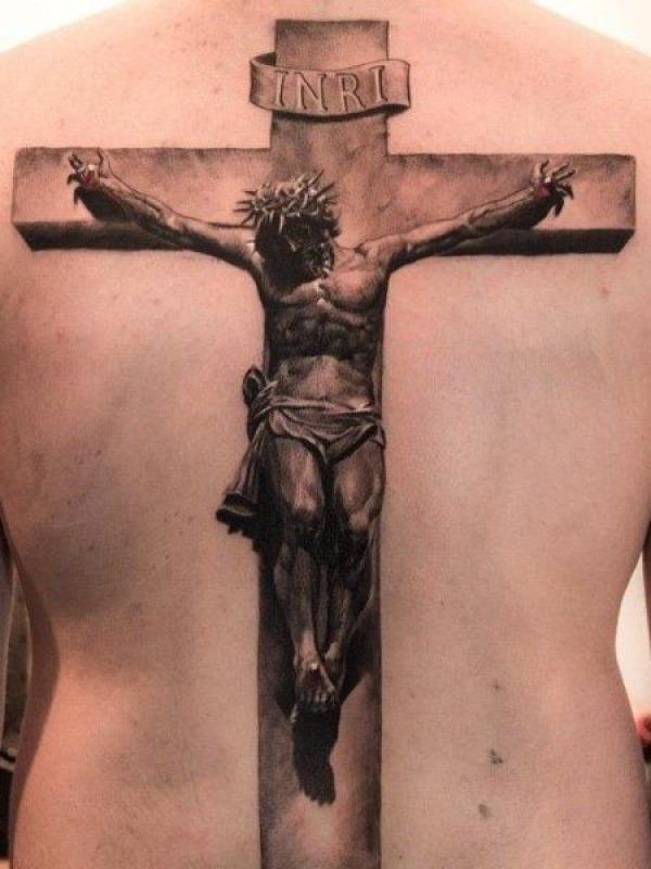 50 Meaningful Cross Tattoos with Jesus