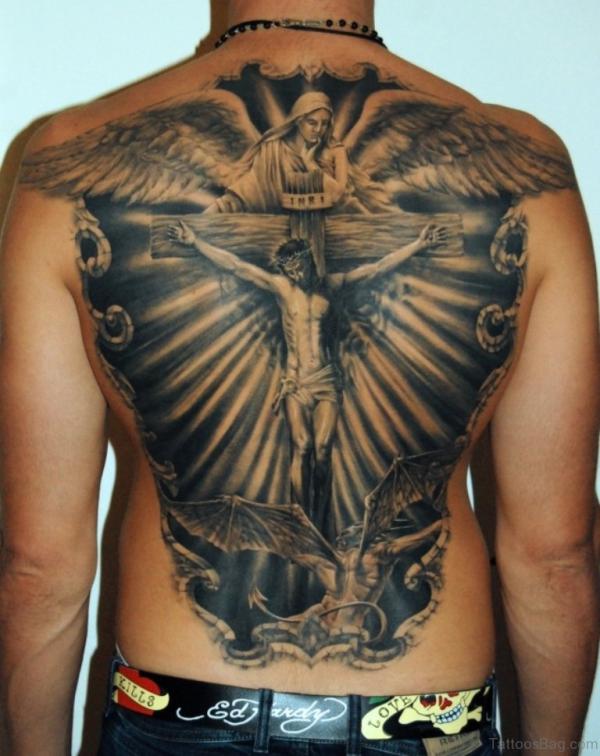 50 Meaningful Cross Tattoos with Jesus