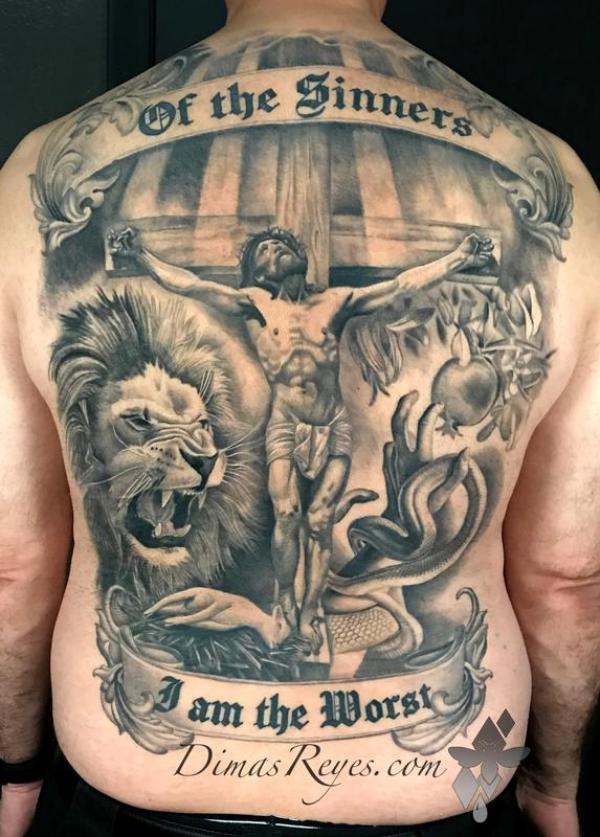 50 Meaningful Cross Tattoos with Jesus