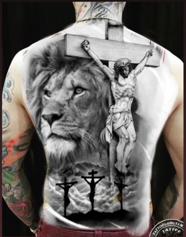 50 Meaningful Cross Tattoos with Jesus