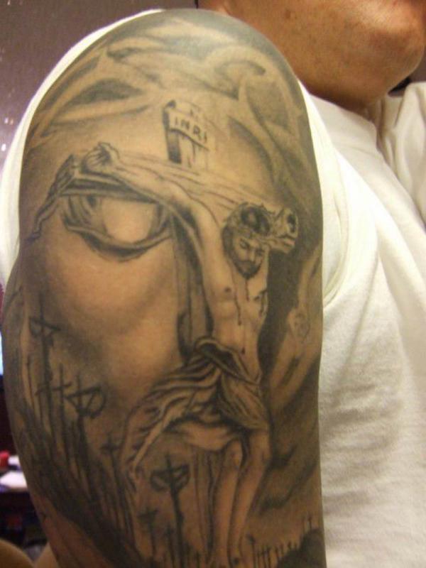 50 Meaningful Cross Tattoos with Jesus