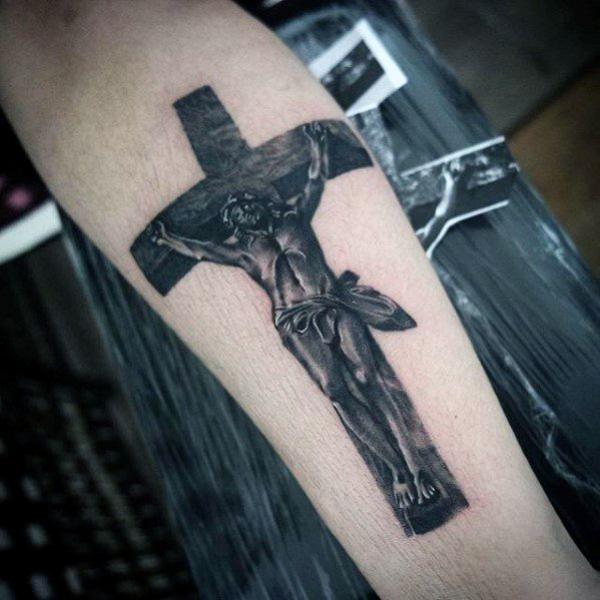 50 Meaningful Cross Tattoos with Jesus