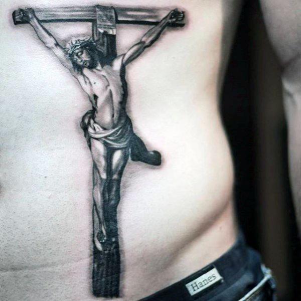 50 Meaningful Cross Tattoos with Jesus