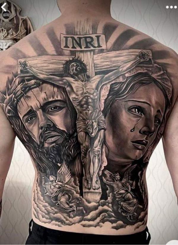 50 Meaningful Cross Tattoos with Jesus