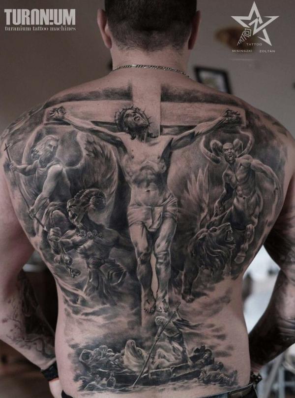 50 Meaningful Cross Tattoos with Jesus