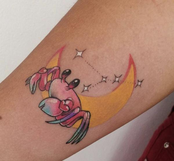 100 Creative Cancer Zodiac Tattoo Ideas