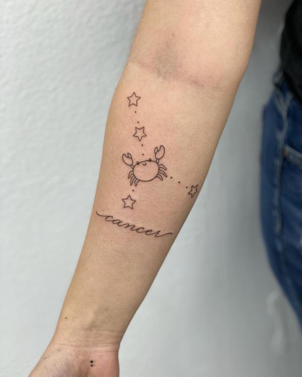 100 Creative Cancer Zodiac Tattoo Ideas