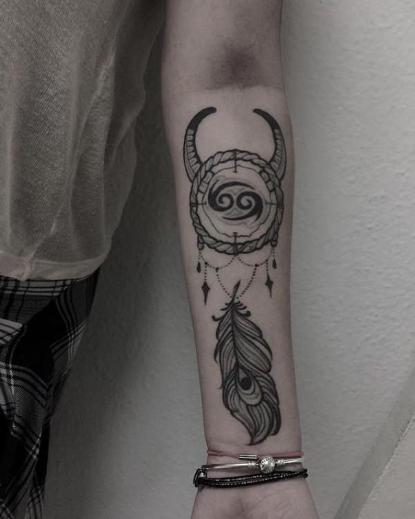 100 Creative Cancer Zodiac Tattoo Ideas
