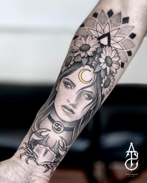 100 Creative Cancer Zodiac Tattoo Ideas