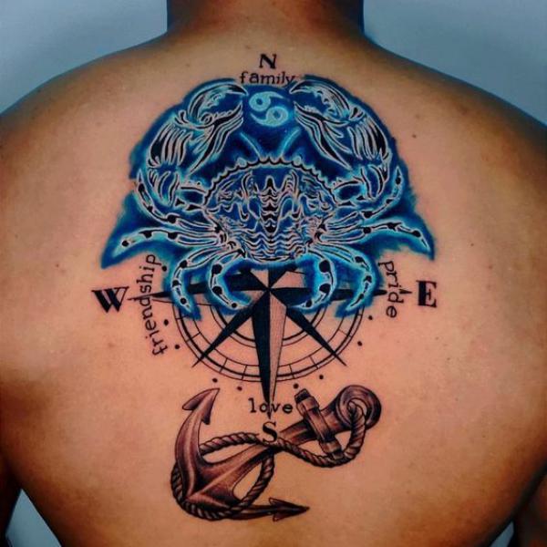 100 Creative Cancer Zodiac Tattoo Ideas