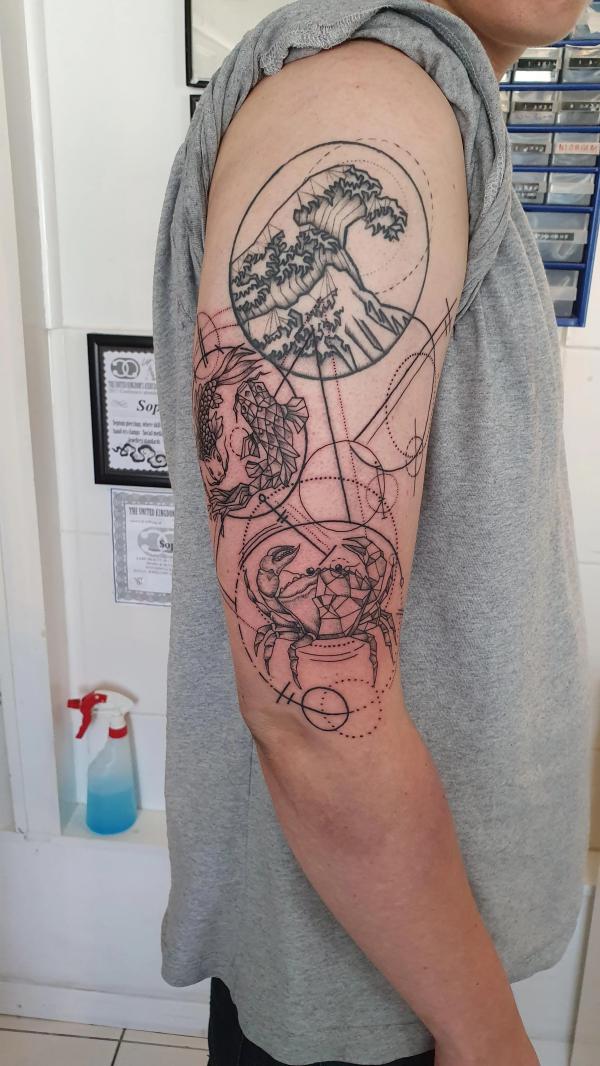 100 Creative Cancer Zodiac Tattoo Ideas