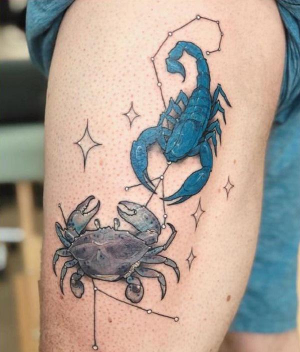 100 Creative Cancer Zodiac Tattoo Ideas