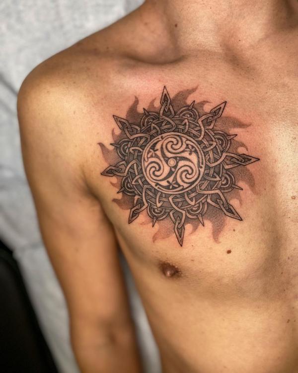 160 Sun Tattoo Designs with Meaning