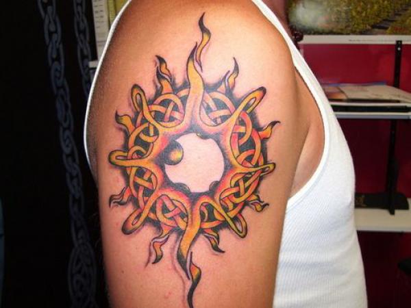 160 Sun Tattoo Designs with Meaning