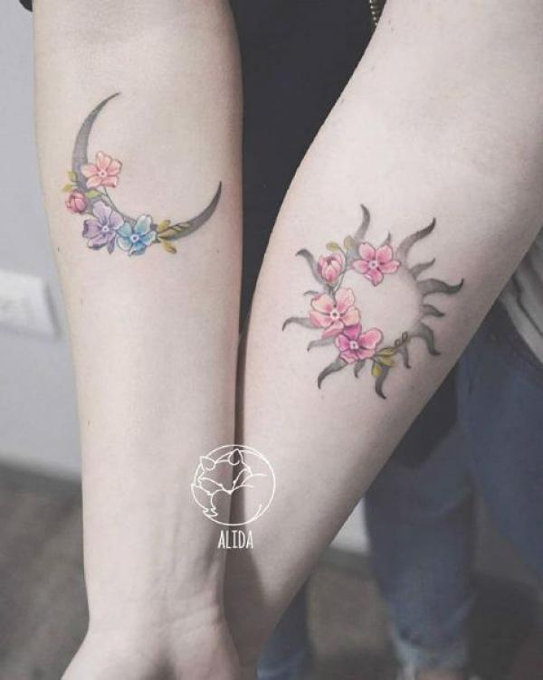 160 Sun Tattoo Designs with Meaning