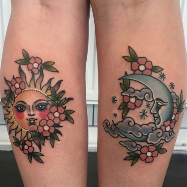 160 Sun Tattoo Designs with Meaning