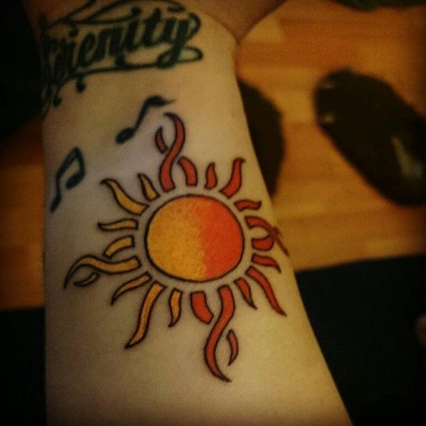 160 Sun Tattoo Designs with Meaning
