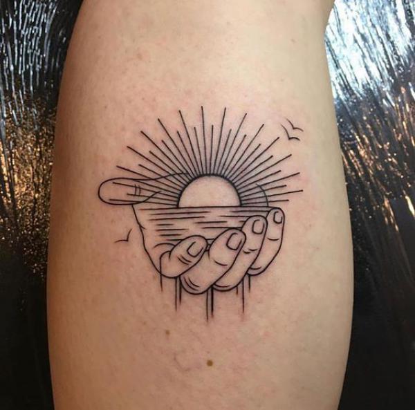 160 Sun Tattoo Designs with Meaning