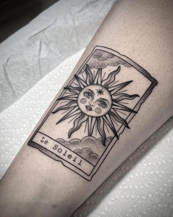 160 Sun Tattoo Designs with Meaning