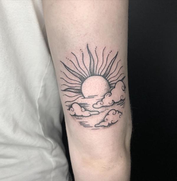 160 Sun Tattoo Designs with Meaning