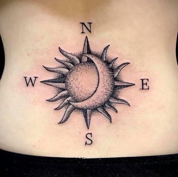 160 Sun Tattoo Designs with Meaning