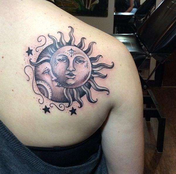 160 Sun Tattoo Designs with Meaning