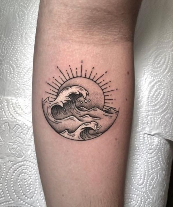 160 Sun Tattoo Designs with Meaning